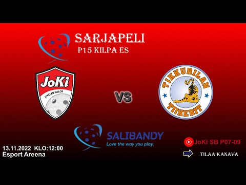 P15 Etelä-Suomi JoKi Punainen - Tiikerit Punainen 13.11.2022