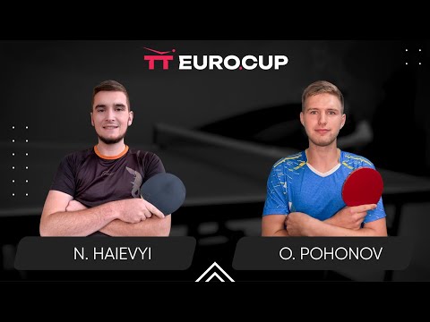 10:45 Nazarii Haievyi  - Oleksandr Pohonov 20.07.2024 TT Euro.Cup Ukraine Master. TABLE 4