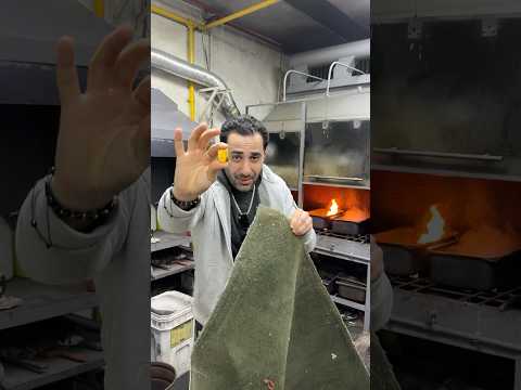 Getting Gold Out of A Rug #traxnyc #gold #shorts