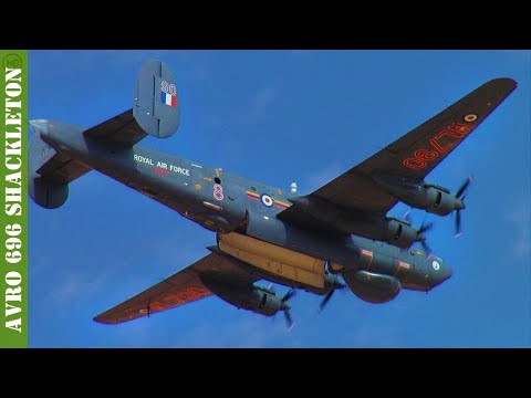 Avro 696 Shackleton - aircraft - HD