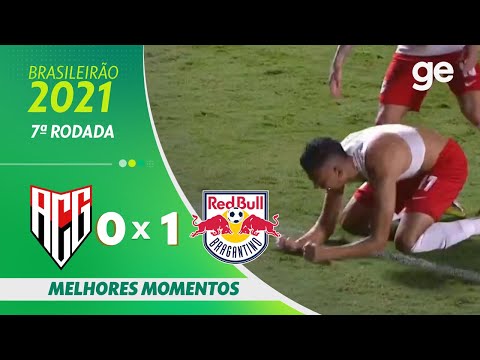 Gols e lances de Atlético-GO x Red Bull Bragantino