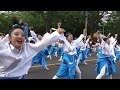 朝霞鳴子一族め組・彩夏祭、公園通り北演舞場。2017年8月5。