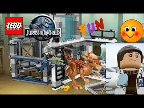 Lego Jurassic World Stygimoloch  Breakout (review and fun!)