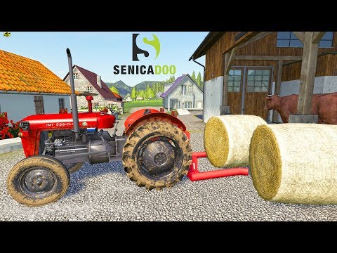 Slovenia - Wheat harvesting, straw baling [Dolenjska] UTH19