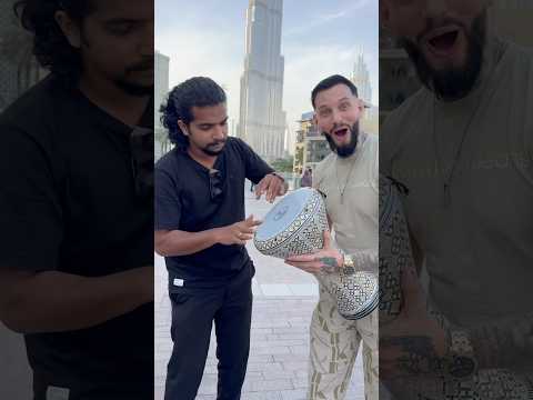 Indian man beat perfect at darbuka😱 #alrafaelo #darbuka #dubai