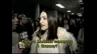 Madonna   Grammy 1999 Backstage