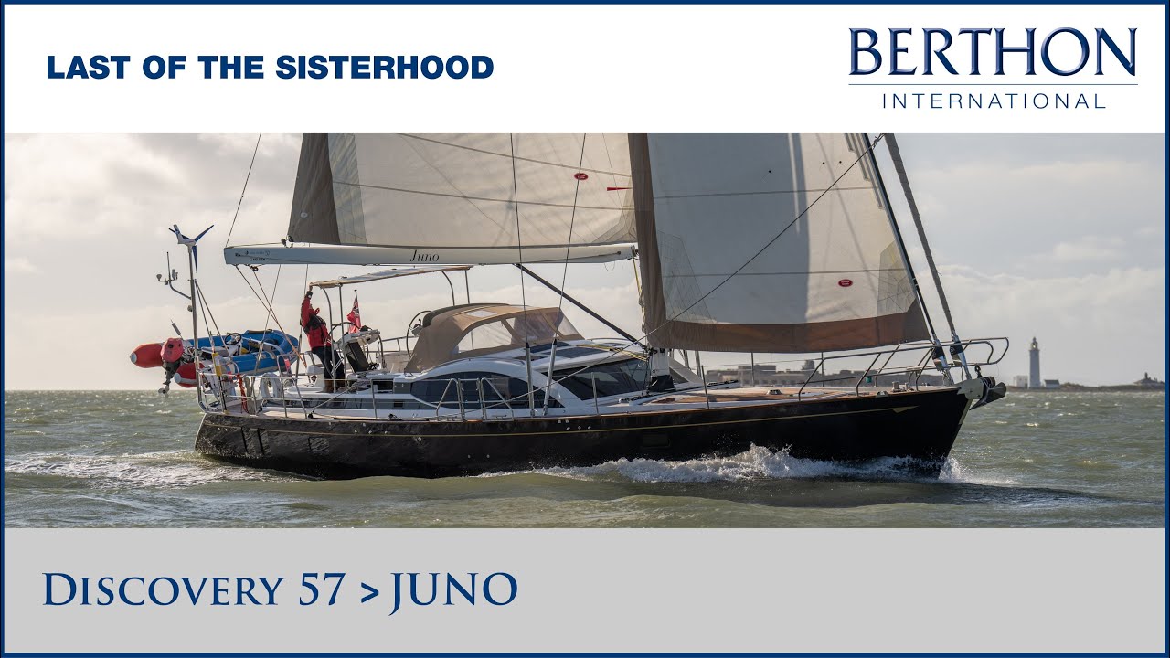 Discovery 57 “JUNO” Yacht for Sale | Last of the Sisterhood | Tour with Sue Grant (2)