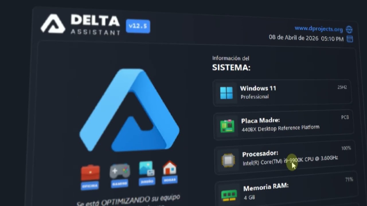 DELTA - Optimiza Windows 2026