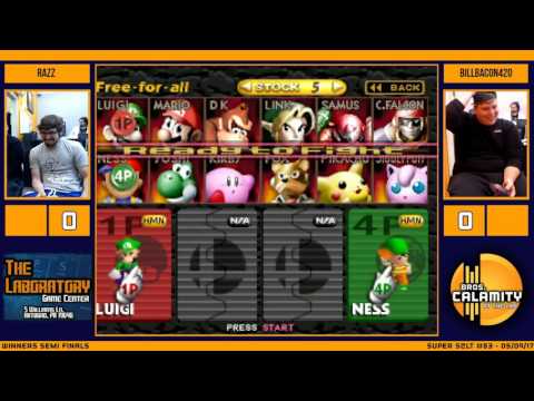 S@LT #83  BillBacon420 Ness   Winners Round 1   SSB64 Low Tiers