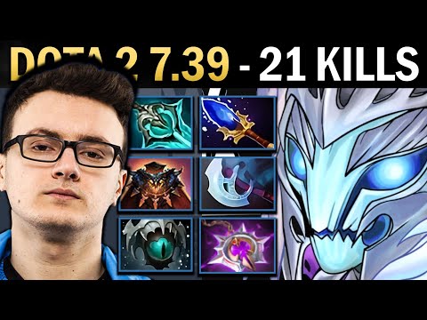 Spectre Gameplay Miracle with Skadi and 21 Kills - TI14