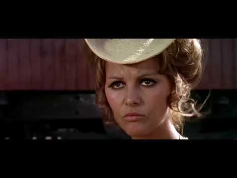 Scene from the first appearance of Claudia Cardinale in once up time in the west
