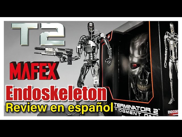 Vídeo relacionado con Medicom Terminator 2: Endoskeleton T2 MAFEX Figura de acción