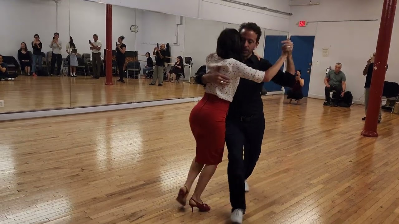 Argentine tango workshop - Vals: Sofia Saborido & Pablo Inza - Quién será