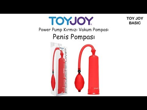 Power Pump Kırmızı Penis Pompası