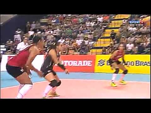 Superliga Feminina 12/13 - 2º turno - Amil/Campinas x Sesi SP