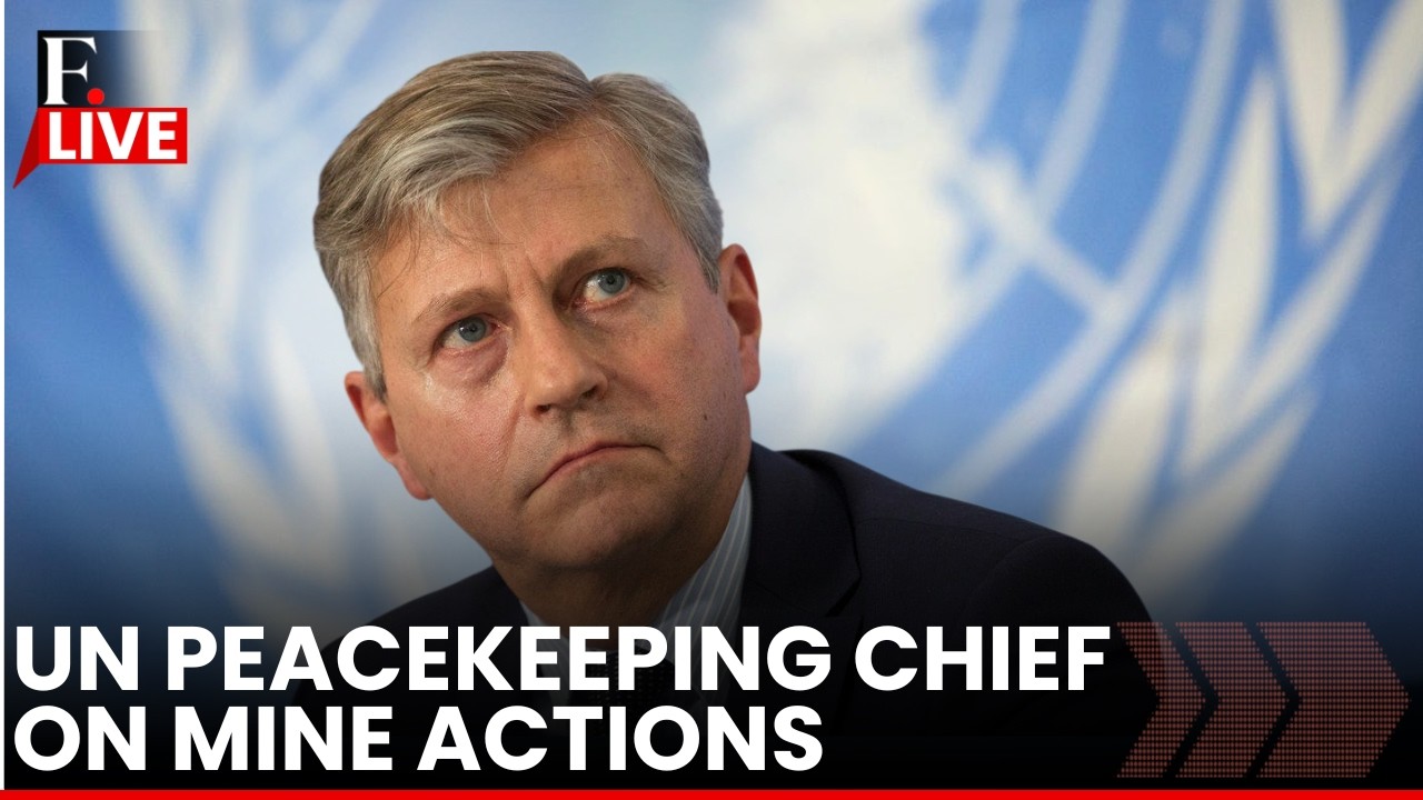 LIVE: UN Peacekeeping Chief Jean-Pierre Lacroix Addresses Media On Mine Action