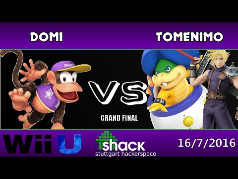 SiH 2 - DoMi ( Diddy ) Vs. tomenimo ( Cloud, Ludwig ) - SSB4 Grand Final