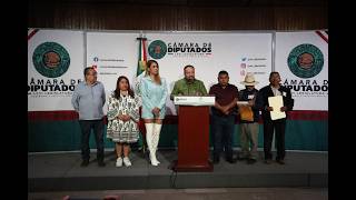 EN VIVO / Conferencia de prensa del Dip. Felipe Miguel Delgado Carrillo (PVEM)