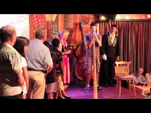 Playing at the Stadtkeller, Luzern