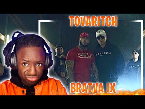 Tovaritch - BRATVA IX Feat Paluch | FRENCH RAP 🇫🇷 | REACTION