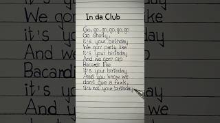 50 cent in da club lyrics  #50cent #indaclub #lyrics