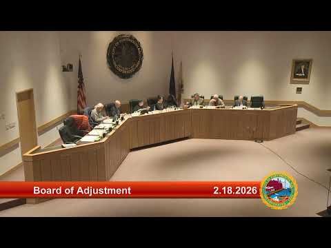 2.18.2026 Board of Adjustment