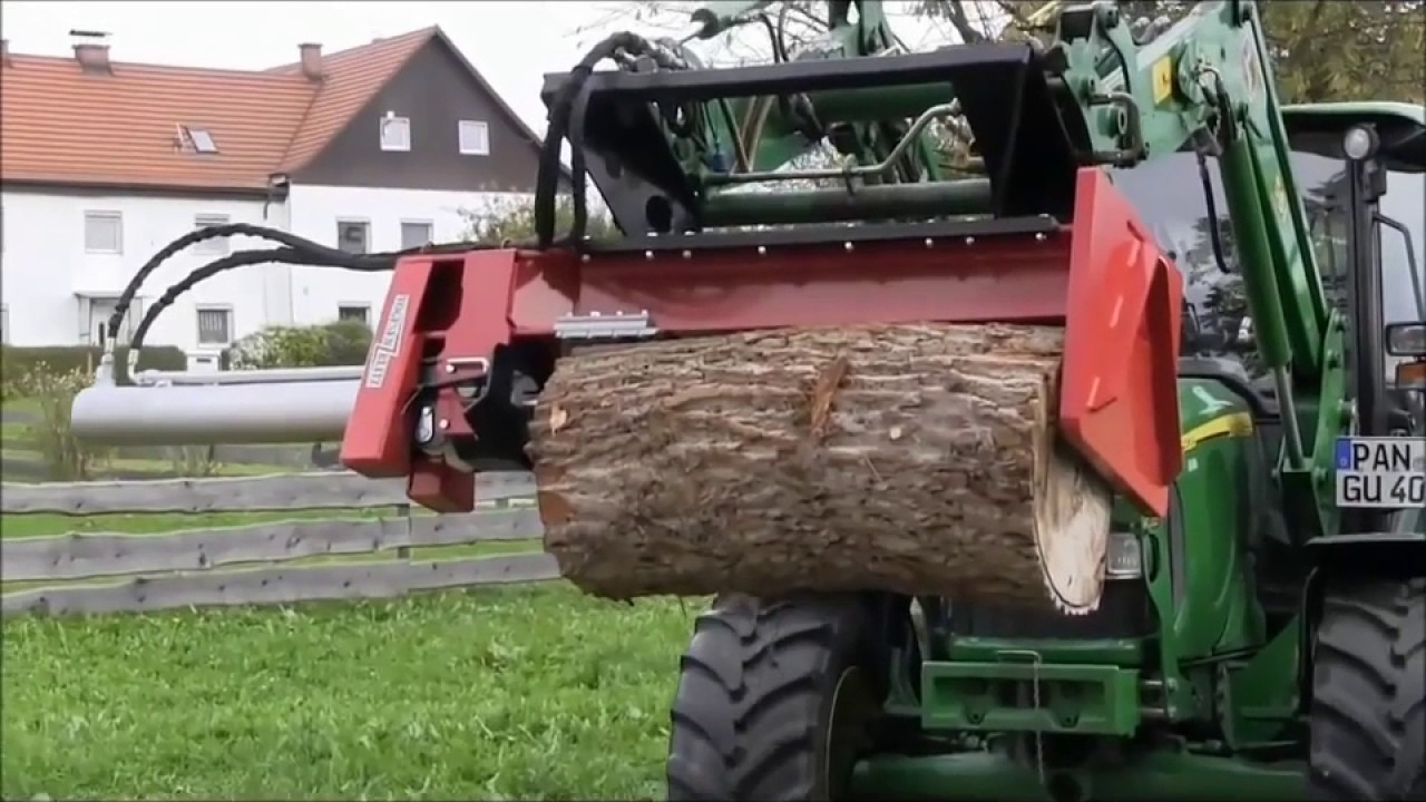 AMR hasítógép 25 t HHY25 GRUE homlokrakodóhoz vagy karhoz