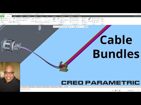 Creo Parametric - Cabling | Bundles