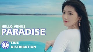 Hello Venus (헬로비너스) - 'Paradise' (Line Distribution)