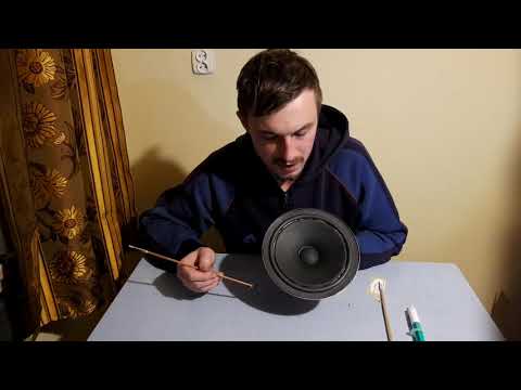 HOW TO GLUE THE SUSPENSION INTO THE SPEAKER? TONSIL GDN 20/50 8 OHM