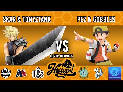Honeypot 3: Fight For The Bees - Losers Quarters - Skar & TonyZTank Vs. PeZ & Gobbles