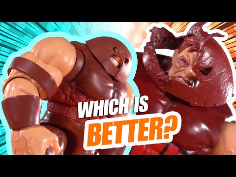 Gamerverse Juggernaut vs 80 Years! Marvel Legends Capcom X-Men Action Figure Review
