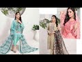 Pakistani Tawakkal Esra Embroidery Schiffli Lawn Three Piece 2023 Khaza Azmery Fashion