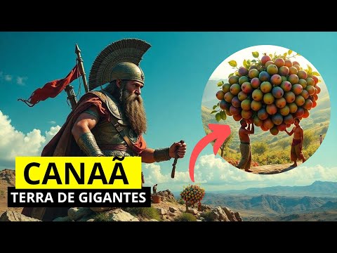Eles Dominavam a TERRA PROMETIDA! Gigantes de Canaã ERAM REAIS e a Ciência ESTÁ ESCONDENDO as Provas