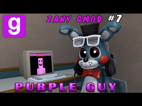 PURPLE GUY CRASHED MY GAME!! || FNAF Gmod Map IT'S ME MODE || Zany Gmod #7