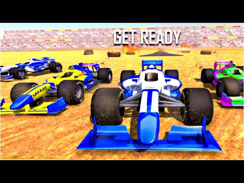 Police Formula Car Derby Demolition Crash Stunts || Android Gameplay #1 Arena