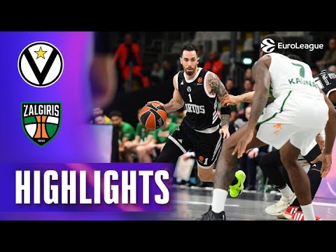 Clutch THREE Seals the WIN | Virtus - Zalgiris | R20 BASKETBALL HIGHLIGHTS 2025-26