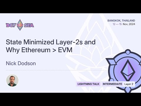 State Minimized Layer-2s and Why Ethereum > EVM preview