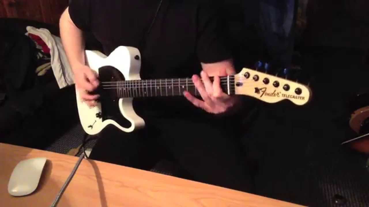 Guitarra Elétrica Telecaster Custom Jim Root White Replica Chinesa
