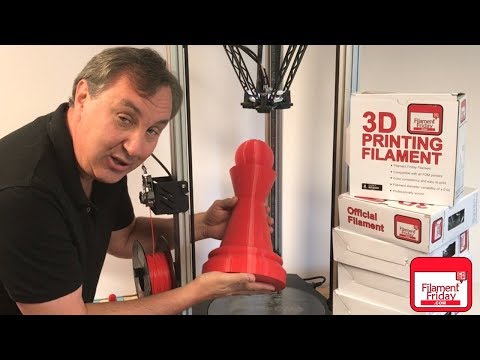 Printing BIG on SeeMeCNC Artemis plus Practical Print on CR-10 Mini for #FilamentFriday