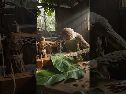 El Pájaro Que Cose Hojas Como Un Sastre 🧵🪶 (Arquitecto Secreto de la Naturaleza)