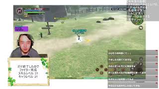 【 #元素騎士  】1日目標5ドル！やるぞレベリング&金策！微課金ファイの装備強化！