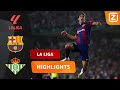 FELIX LAAT ZIEN WAT HIJ IN HUIS HEEFT! ? | Barcelona vs Real Betis | La Liga 2023/24 | Samenvatting