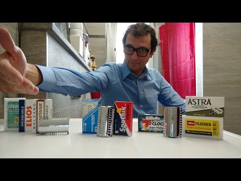 Rasoio di sicurezza - Quali lamette scegliere, per iniziare con il rasoio DE