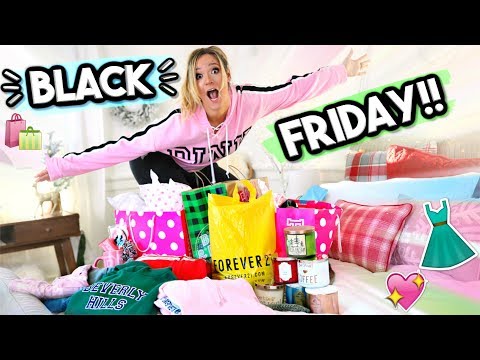Black Friday Haul 2017!! Forever 21, VS Pink, PacSun and More!! Alisha Marie Video