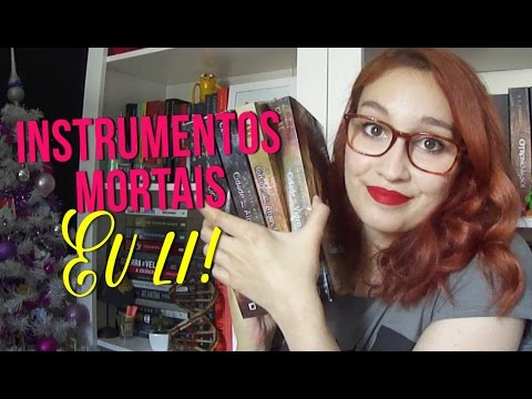 Instrumentos Mortais: Eu li! | Vlogmas #22 | Resenhando Sonhos