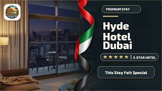 Hyde Hotel Dubai - This Stay Felt Special | Dubai, United Arab Emirates🛏️