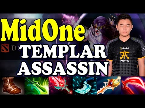 Dota 2 MidOne Plays Templar Assassin Double RAMPAGE