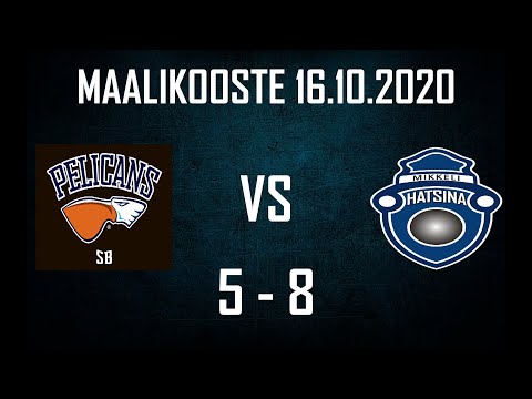Pelicans SB - Hatsina | Miesten Salibandy 2. divisioona | 16.10.2020 maalikooste