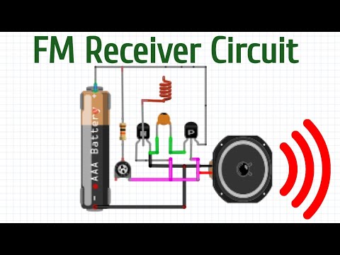 FM receiver circuit using BC547 ||fm receiver circuit using transistor||how to make a radio receiver